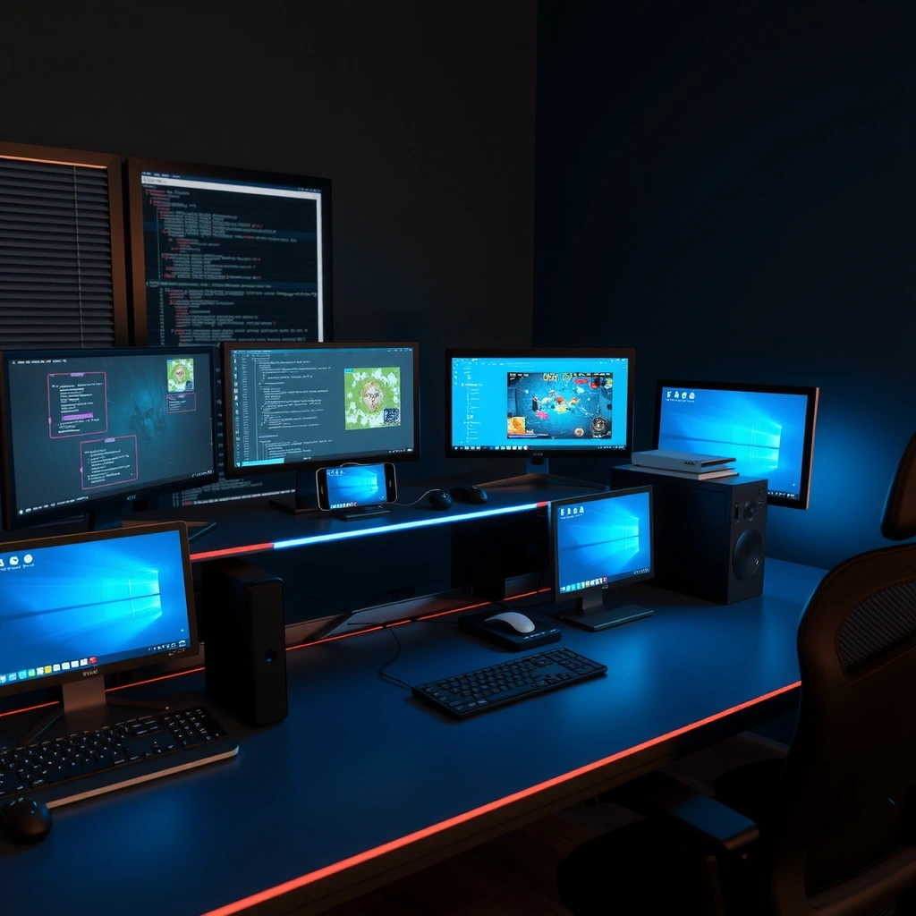 Game development process visualization